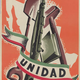 Esta ilustración del académico mexicano Julio Prieto Posadas para la Secretaría de Educación Pública llamaba a la unión de tres valores: el estudio, el trabajo y la valentía.
